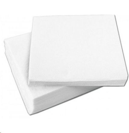 Servilleta blanca 40x40 2c tissue k-2400