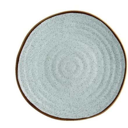 Rustic blende plato llano turquesa 28 cm 