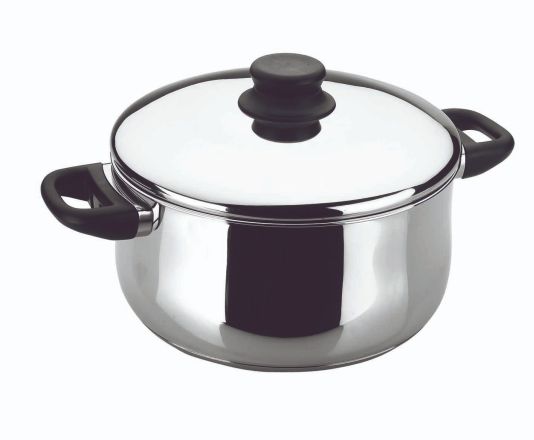 OLLA C/TAPA GARINOX 20 CM. 3,8 L.