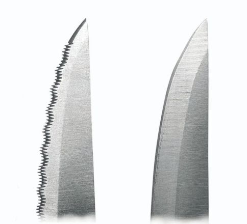 Cuchillos chuleteros micro dentad k6