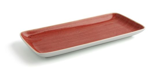 FTE RECTANGULAR 36X16,5 CM TERRA ROJO