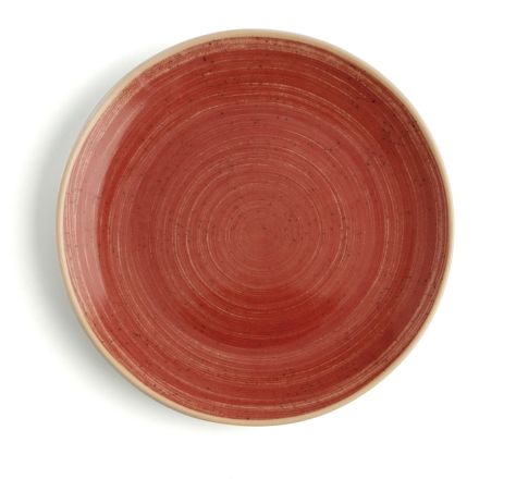 PLATO 18 CM TERRA ROJO