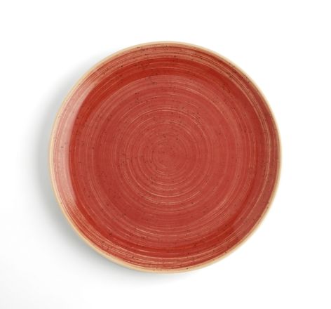 PLATO 29 CM TERRA ROJO