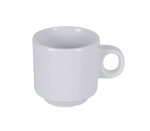 TAZA CAFE IRIS BLANCA ø5,5x5,5cm