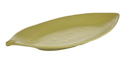 BANDEJA LEAF TERRA PISTACHO 36,5x15,5x4,5 cm