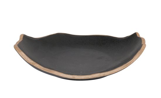 Plato oval stoneware 24x19x5cm