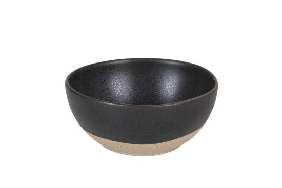 Bowl oval stoneware 11,5x10x5cm