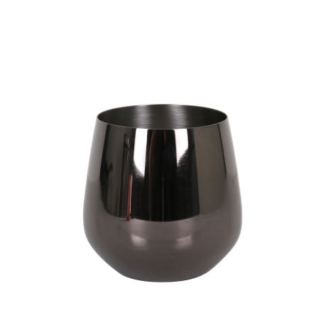 Vaso luxury 55cl negro inox 18/10