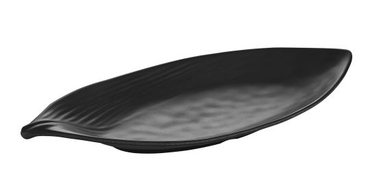 BANDEJA LEAF TERRA NEGRA 36,5x15,5x4,5cm