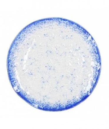 Dry cobalto plato llano 24,5 cm 