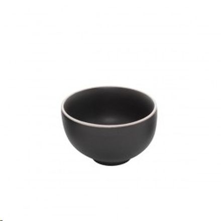 Kyoto ethnic bowl negro mate 8cm